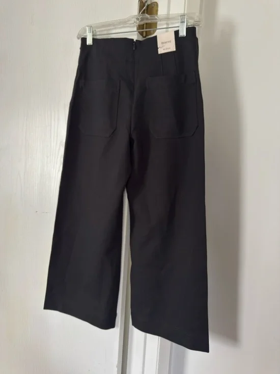 Maeve The Colette Crop Bow-Waist Pants - Picture 7 of 9